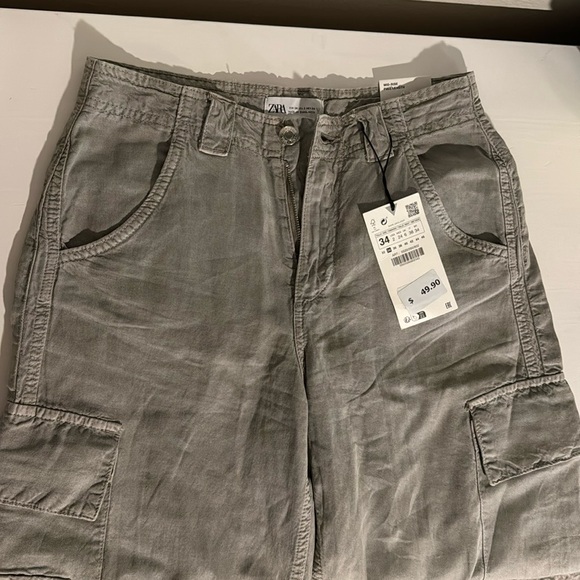 Zara cargo pants size 2 - Picture 1 of 6
